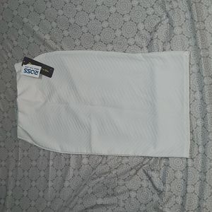 Small, White pencil skirt